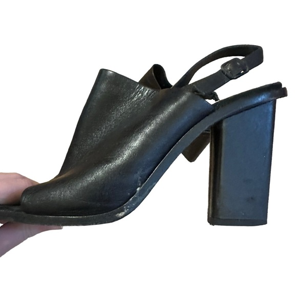 Alexander Wang Slingback Black Heels size 39.5 - Picture 2 of 5